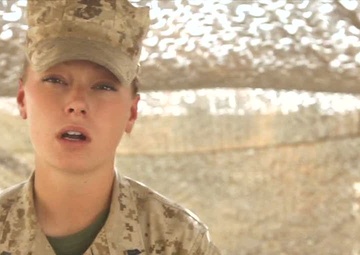 Marine Cpl. Samantha Arrington