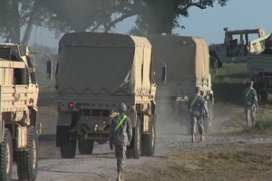 Vibrant Response 12.1 Base Support Operations at Camp Atterbury B-Roll