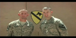 Capt. Jamie Culbreath and 1st Sgt. Chad McDaniel