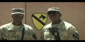 Sgt. 1st Class Tyree Powell and and Sgt. 1st Class Augustus Bostick