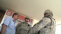 Military Police Review Skills with Iraqi Police