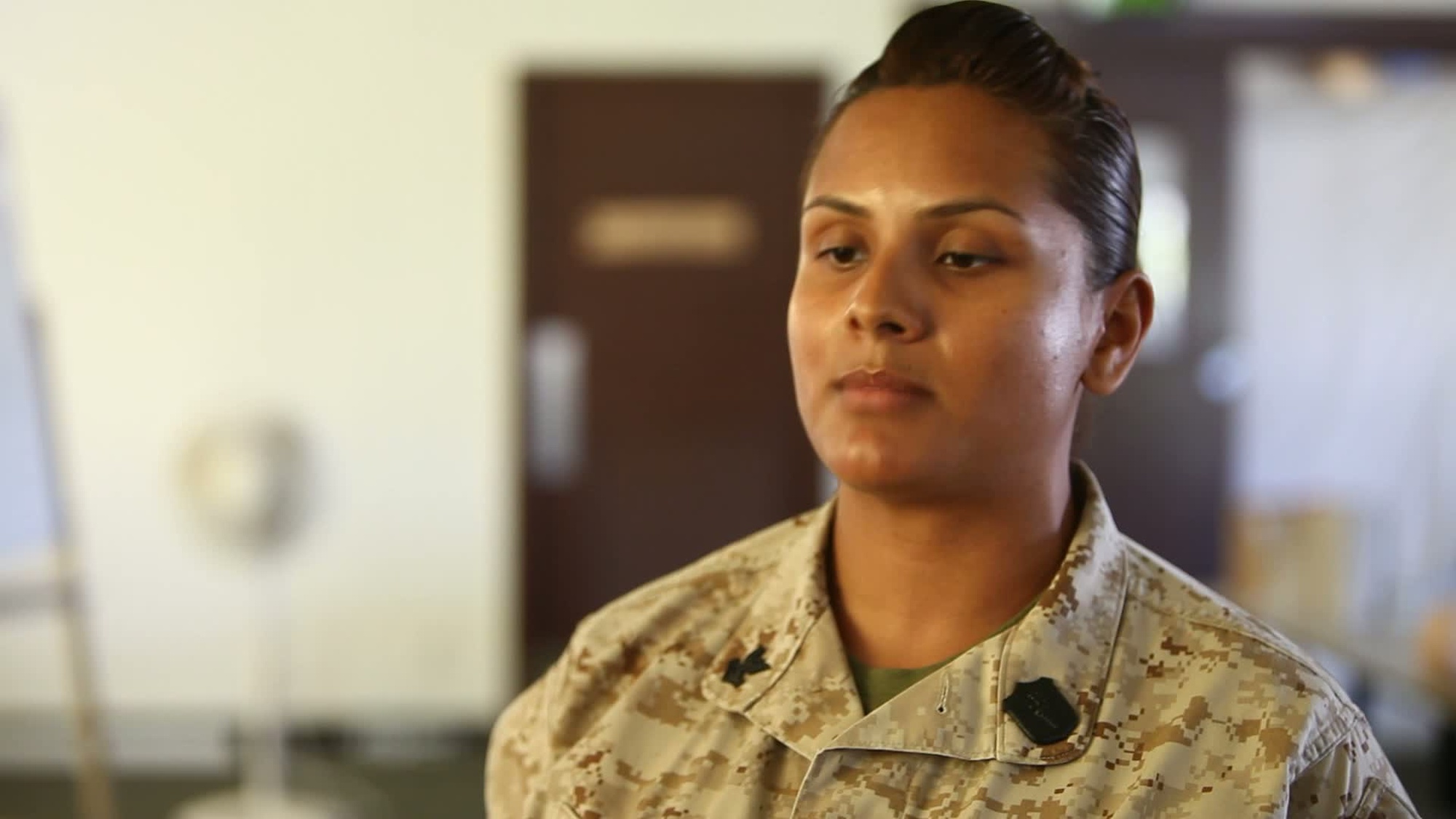 Petty Officer 2nd Class Karla P. Nieves, corpsman, Bravo Surgiacal Company, 1st Medical Battalion, Combat Logistics Regiment 15, 1st Marine Logistics Group, talks about teaching the Basic Life Support Course to corpsmen within CLR-15 at Camp Pendleton, Calif. Produced by Cpl. Kenneth Jasik. Also available in high definition.