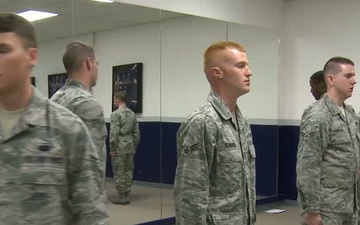 JBER Honor Guard Trains New Members
