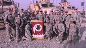 2nd Squadron 183rd Cavalry Regiment's Shout Out to the Washington Redskins