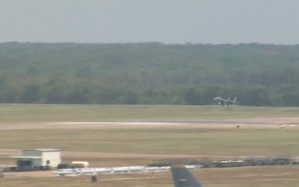 Seymour Johnson AFB F-15s Take Refuge at Barksdale Air AFB