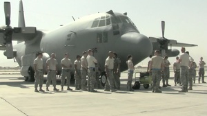 EC-130H Compass Call at Bagram Airfield