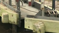Great Bridge Lock Closed due to Damage from Hurricane Irene