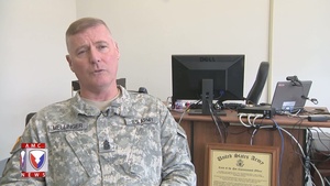 AMC News Dispatch: Last Enlisted Army Draftee Says Farewell