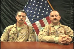 Col. John Peterson, Capt. Mark Browning