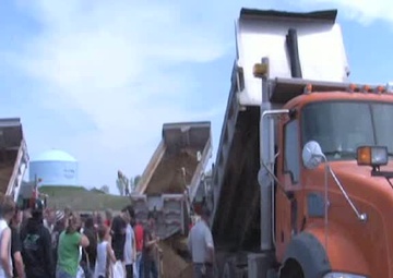 Chaplain Donate to Operation Warmheart