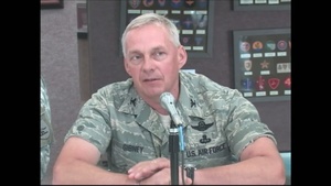 Interview from the 119th Wing, Media Event – Colonel Rick Gibney