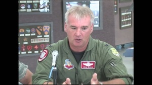 Interview from the 119th Wing, Media Event – Colonel Brad Derrig