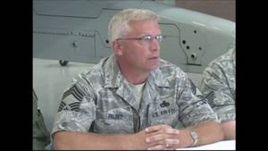 Media Panel Featuring Key 119th Wing Players: Chief Master Sergeant Doug Faldet