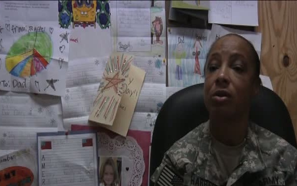 Children's artwork inspires New York Soldiers