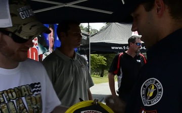 Dale Earnhardt Jr. visits Georgia Army National Guard