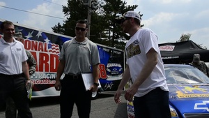Dale Earnhardt Jr. visits Georgia Army National Guard
