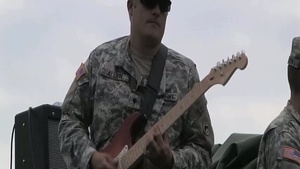 40th Army Band Plays Surprise Concert for QRF