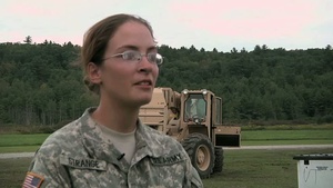 National Guard Assists Victimes of Hurricane Irene in Vermont: Interviews, Sept. 1