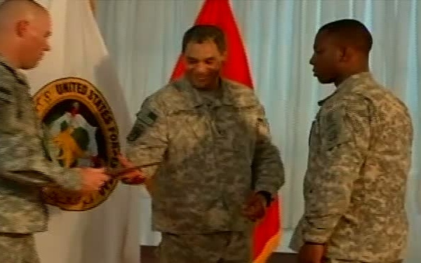 Resilient Warriors Ceremony in Iraq