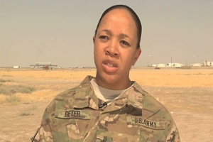 1st Sgt. Tenisha Geter