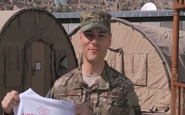 Maj. Chris Lapack Kansas City Chiefs Shout Out