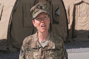 Lt. Col. Angela Buchanan Green Bay Packers Shout Ou