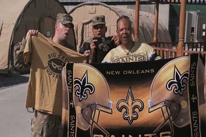 Lt. Col. Darnell Jones and Master Sgt. Mark Branton