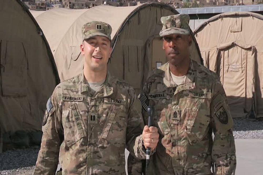 DVIDS - Video - Sgt. Maj. Gino Carreras and Capt. John Kobrinski