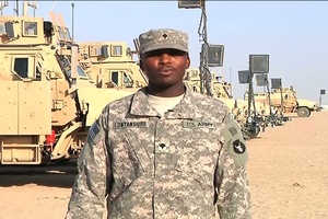 Spc. Moses Onyangore