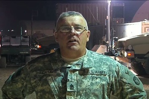 1st Sgt. Tim Flahave