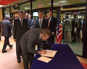 NATO Condolence Book Signing