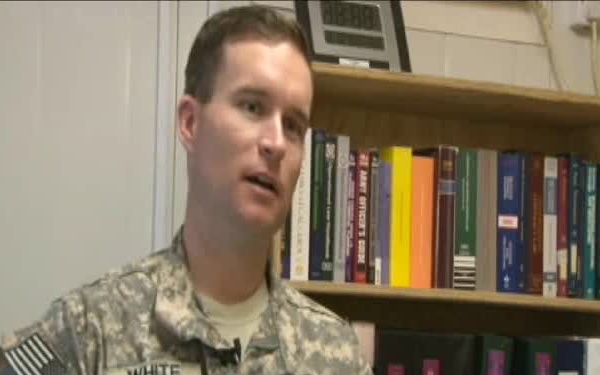 One Day for the Rest of His Life, Maj. Ean White - Interview