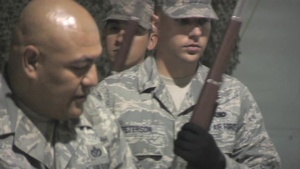 Ali Base Honor Guard - Broll