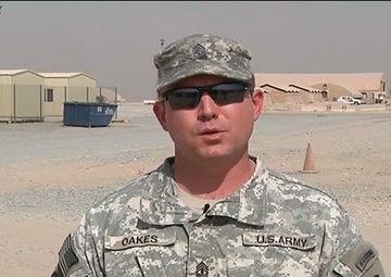 1st Sgt. Paul Oakes