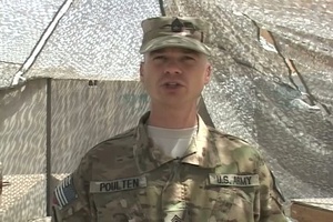 Sgt. 1st Class Benari Poulten 9/11 Salute