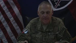 MG. James Terry Video Conference with Watertown, N.Y. Media.