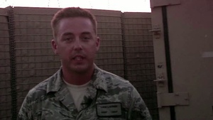 Airmen at Bagram Airfield, Afghansitan Remember 9/11