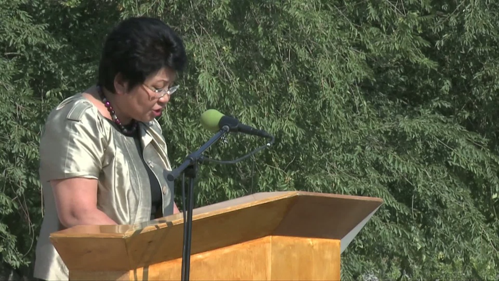 DVIDS - Video - 9/11 Ceremony in Kyrgyzstan with Kyrgyz President