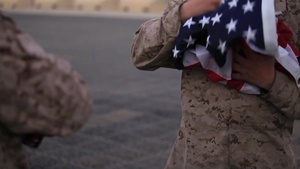 2D MARDIV FWD 9/11 Evening Colors Ceremony