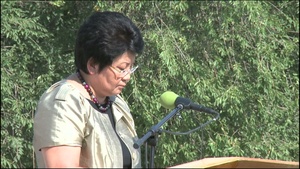 Broll and Soundbites 9/11 Ceremony in Kyrgyzstan with Kyrgyz President