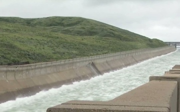 Fort Peck Dam High Water B-Roll