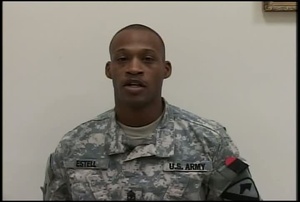 1st Sgt. Kelvin Estell