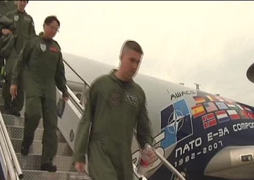 (Bold Quest) NATO E-3 Airborne Warning and Control System at Grissom Air Reserve Base B-Roll