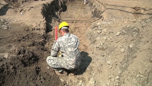 Maine National Guard Doing Road Work B-Roll Package