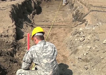 Maine National Guard Doing Road Work B-Roll Package