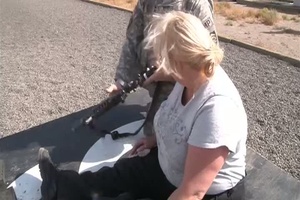 Oregon Employers Visit Deploying Troops at Pre-Mobilization Training - Broll