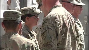 Patch Ceremony B-Roll