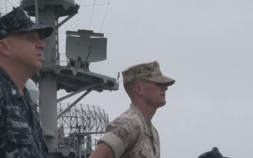 USS Makin Island Pulls Out of San Diego Bay