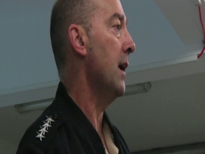 Adm. James G. Stavridis, Visits Troops Participating In Jackal Stone 2011