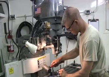 Army Machine Shop Fabricates Essential Parts To Support Aviation Brigade In Afghanistan.